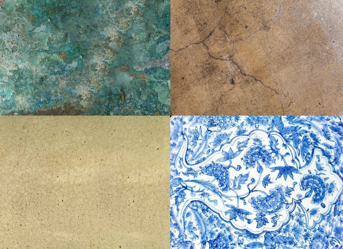 Sentimental Textures Crockery Textures - Roycycled Decoupage Paper – Sentimental Salvage ...